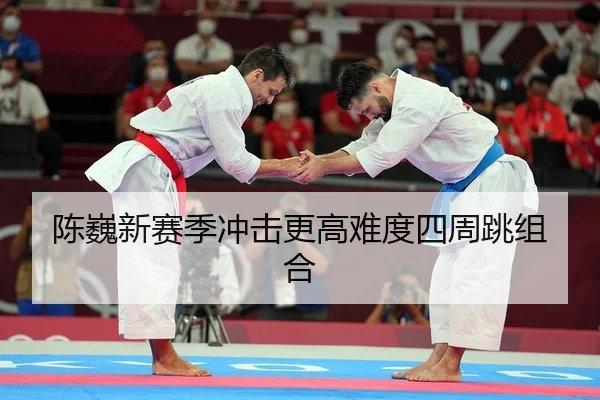 陈巍新赛季冲击更高难度四周跳组合（lejingt iyu）